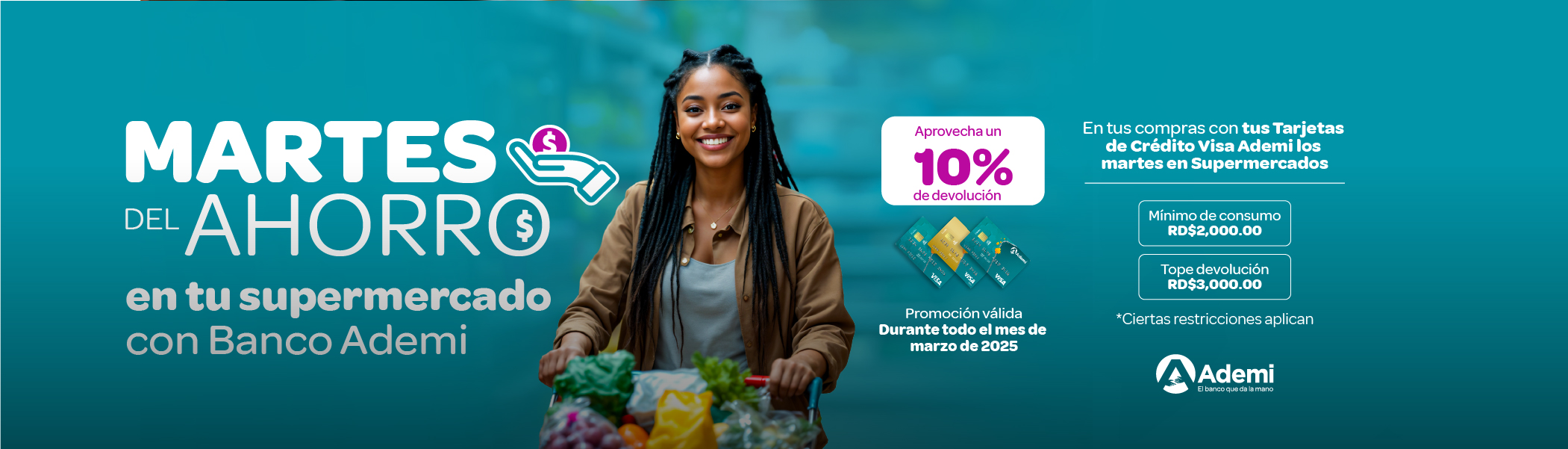 Promoción Martes del ahorro en tu supermercado